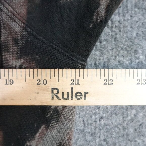 Undefeated Sweatshirt M Black Tie Dye Embroidered Can't Lose - Picture 6 of 8